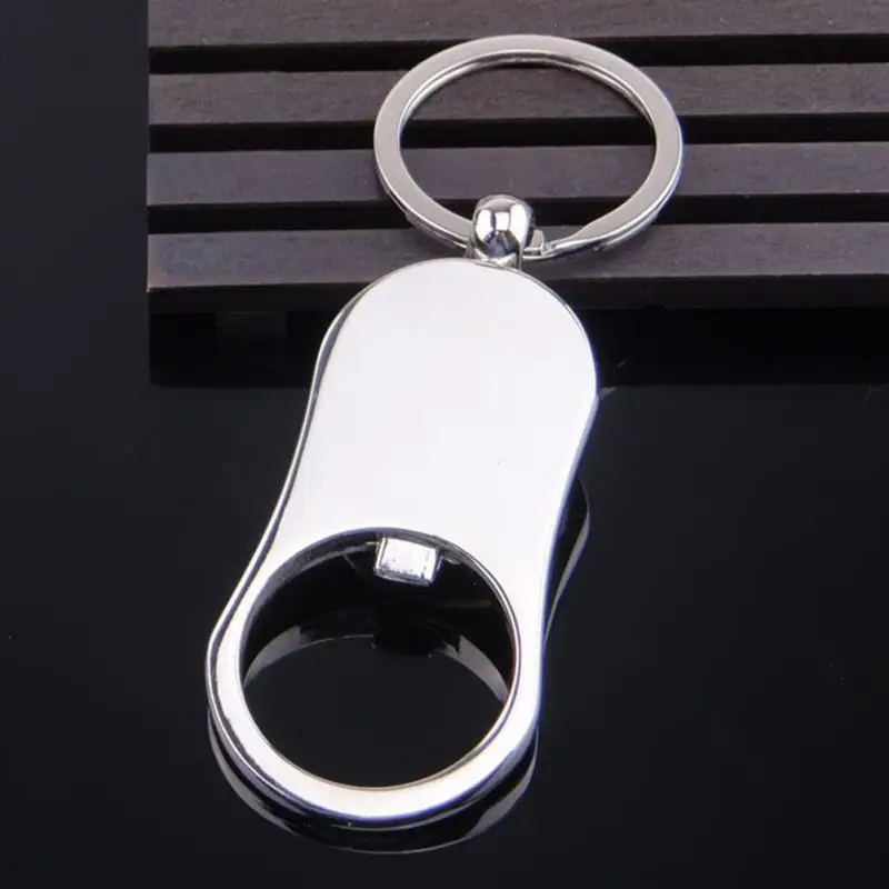 Креативный мини открывалка для бутылок с компасом брелок из цинкового сплава