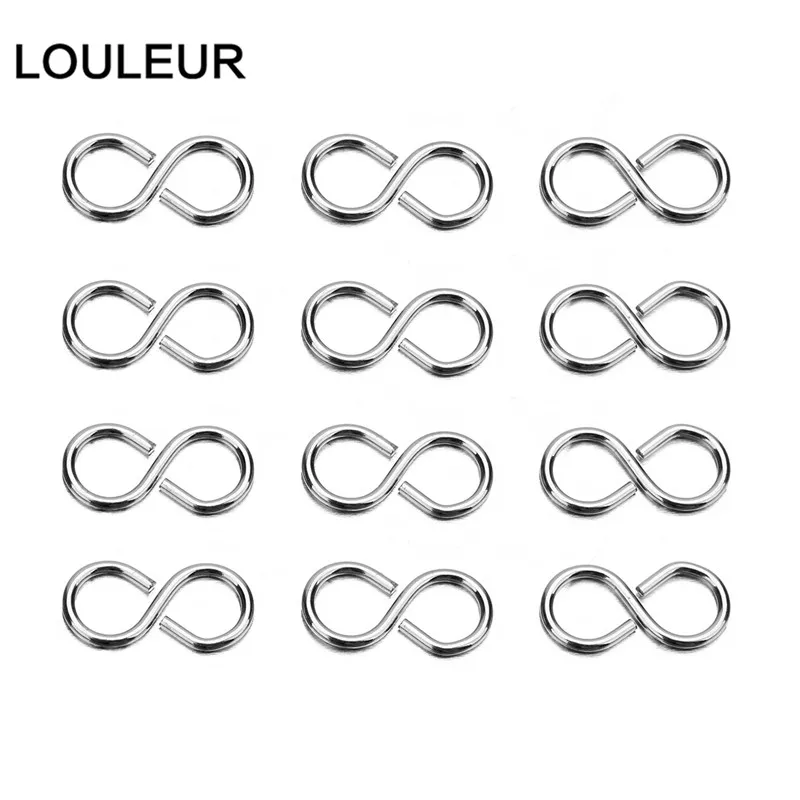 30 шт. застежки для браслета из нержавеющей стали|Ювелирная фурнитура и