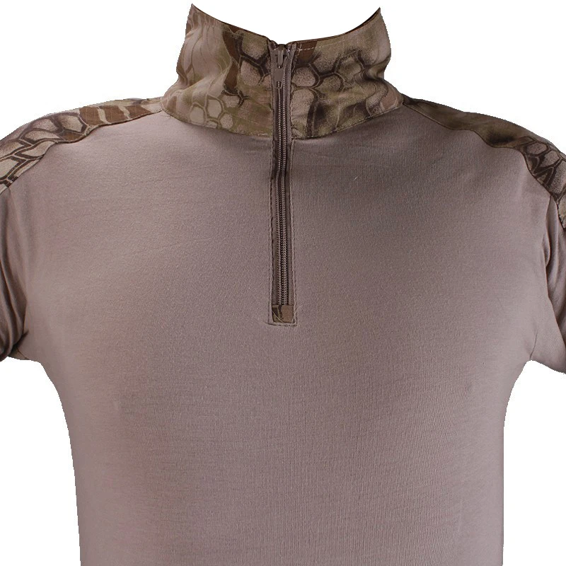 Военная камуфляжная футболка с налокотниками для страйкбола пейнтбола охоты |