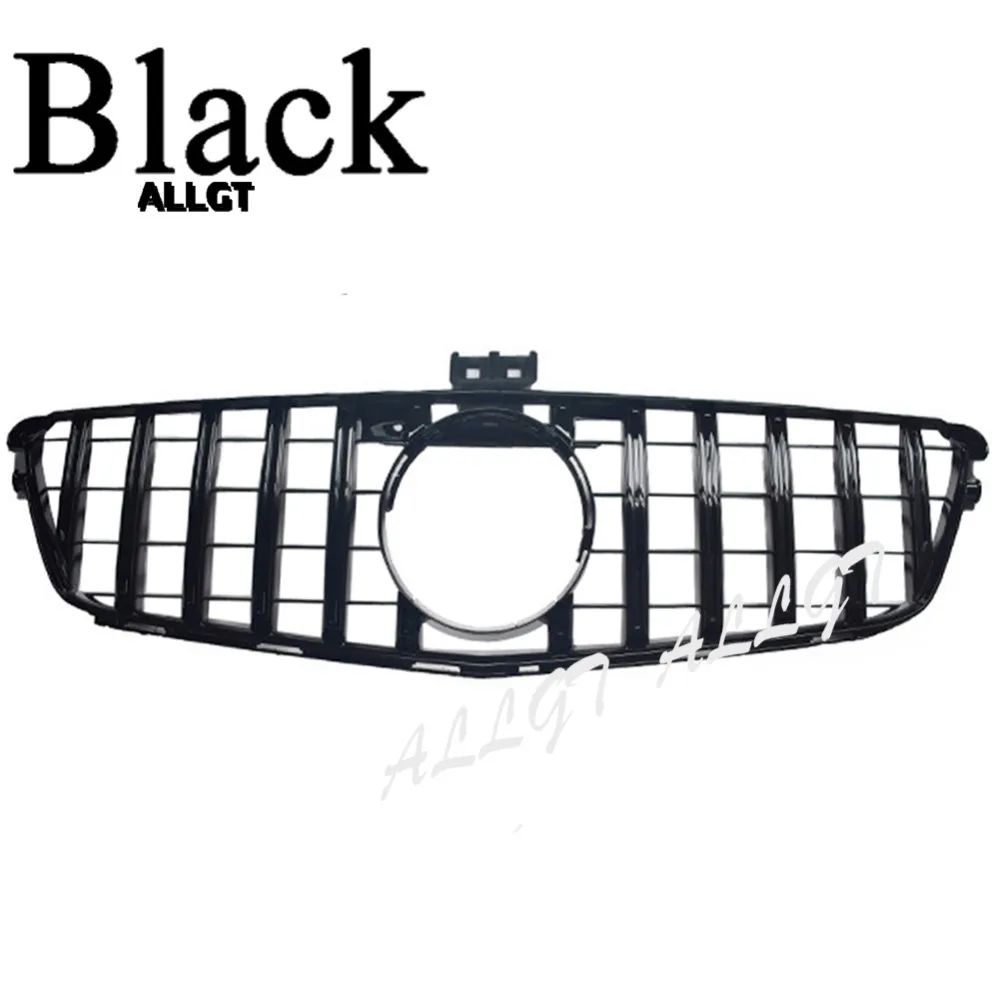 Передняя решетка подходит для Mercedes Benz W204 c класса SL C200 C300 C350 GTR Стиль 2008 2014 2009 2010 2011