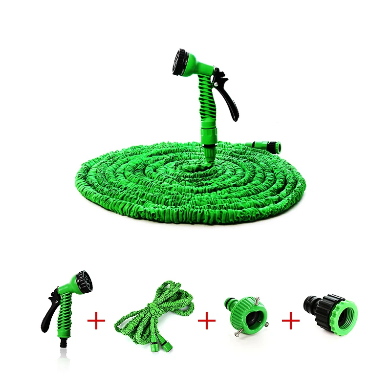 Расширяемый волшебный гибкий садовый шланг расширяемый для полива с