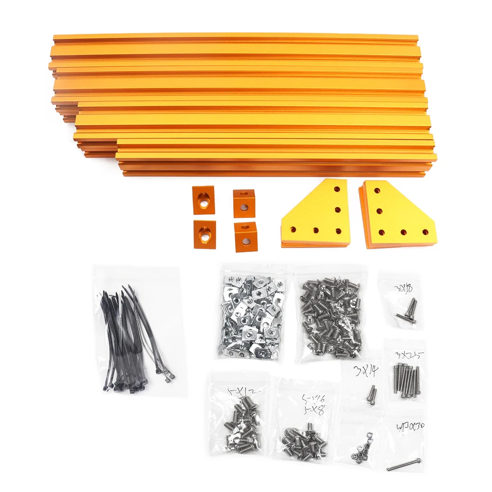 2 1 версия красочный Prusa i3 MK3/MK3S Медвежонок профиль рама комплект mk3 медведь 2040 90