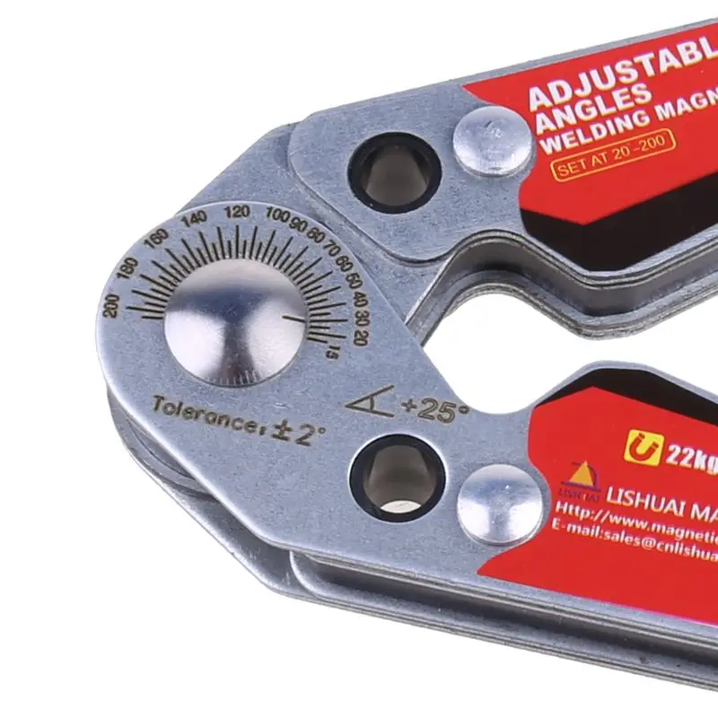 

Adjustable Magnets Welding Locator Magnetic Holder Welding Fixture Corner Clamp P0RE