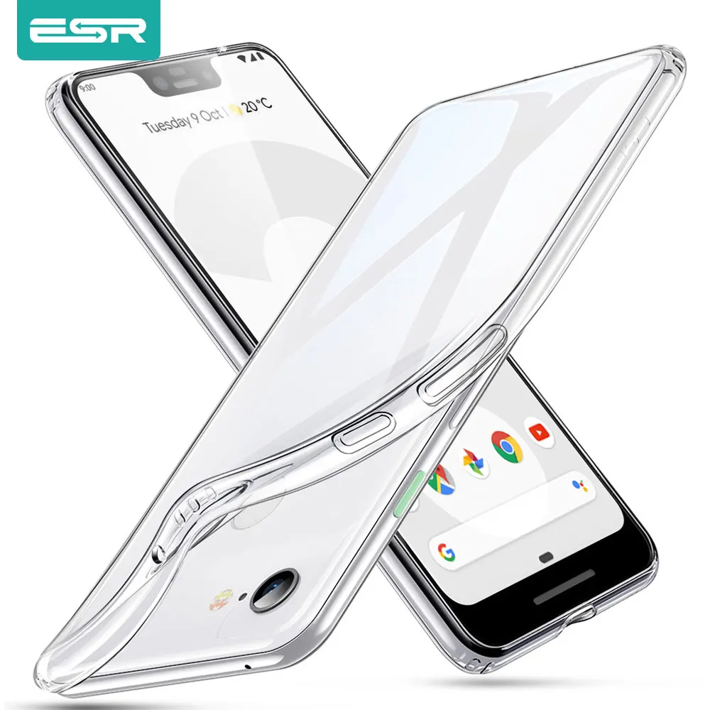 ESR чехол для телефона Google Pixel 3 3a 4 XL прозрачный мягкий ТПУ чехол-бампер 3XL 4XL |