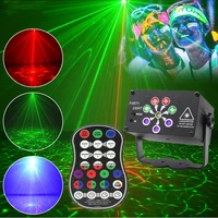 240 patterns dj disco stage party lights uv stage laser light usb rechargeable projector lamp for christmas gift ktv pub dance