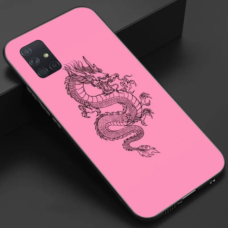 Модный чехол для телефона Dragon Anima Samsung Galaxy A12 A22 A31 A32 A50 A51 A70 A71 A72 A11 A21S A02S A10S A20S A30S A52 S -