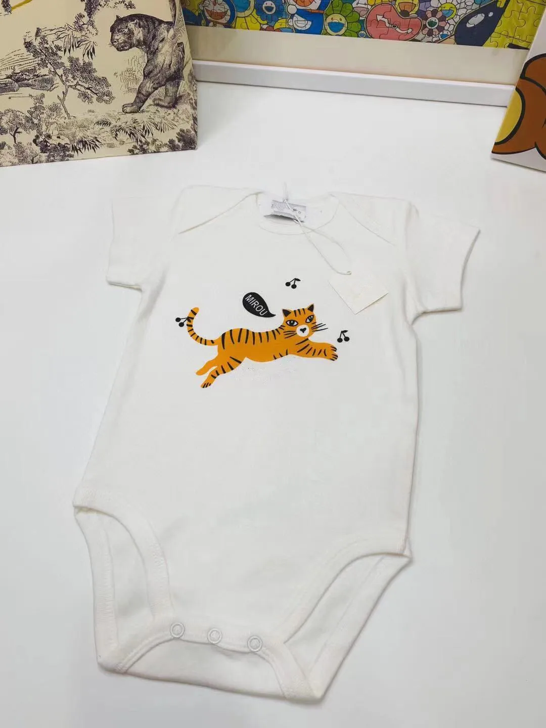 

Instock Newborn Infant Baby Girls Boys Romper Jumpsuit Clothes Outfits Cherry Bp Brand Newborn Baby Clothing