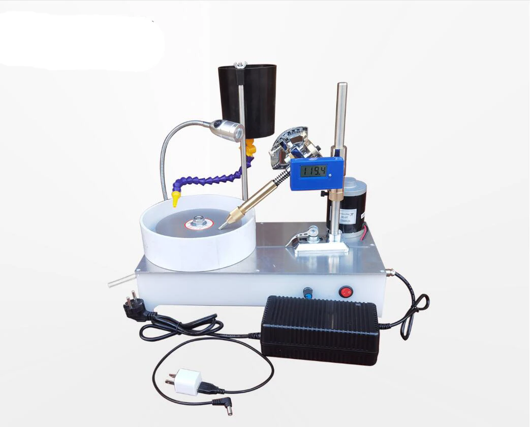 

Precision Jewelry Stone Polishing Machine Molding Machine Gem Faceting Machine DC Stepless Speed Gem Angle Grinder