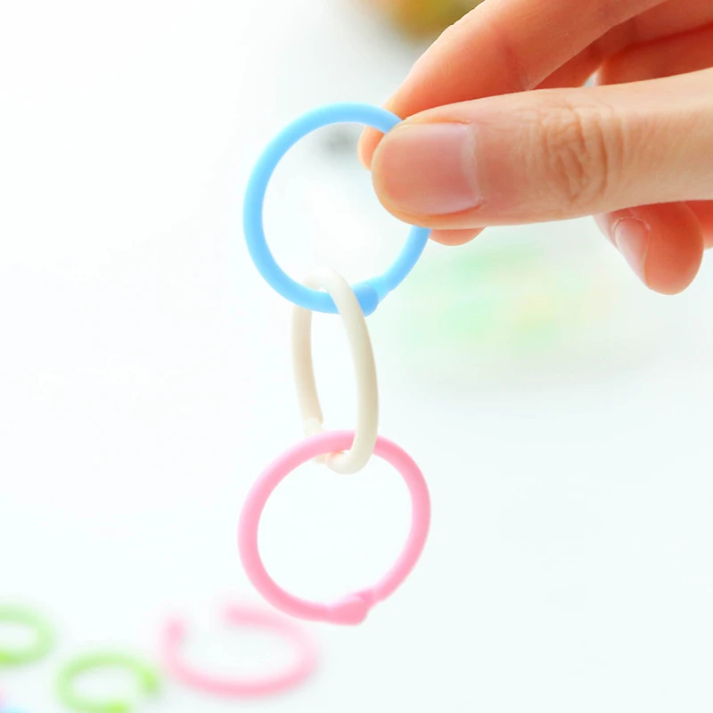 12 шт. пластиковые кольца для книг|Скрепки и скобы| |