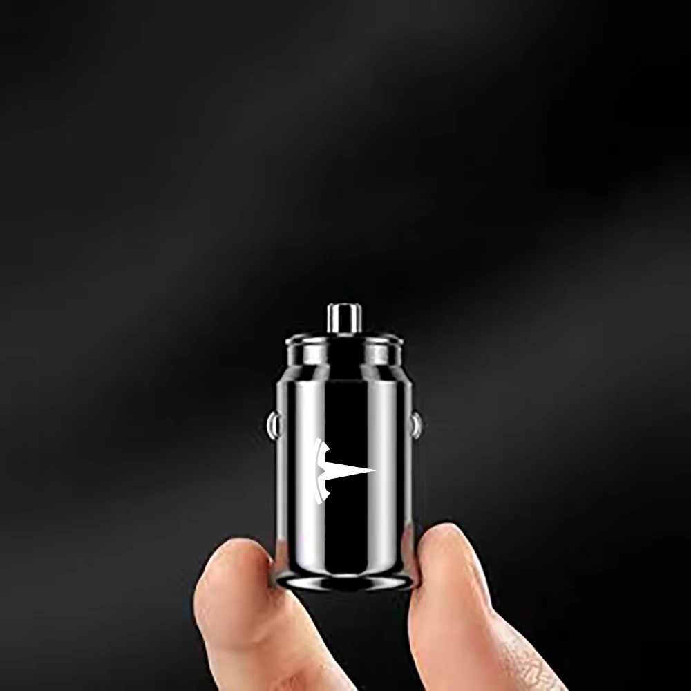 Автомобильный мини-адаптер для зарядного устройства с двумя USB-портами грузовика