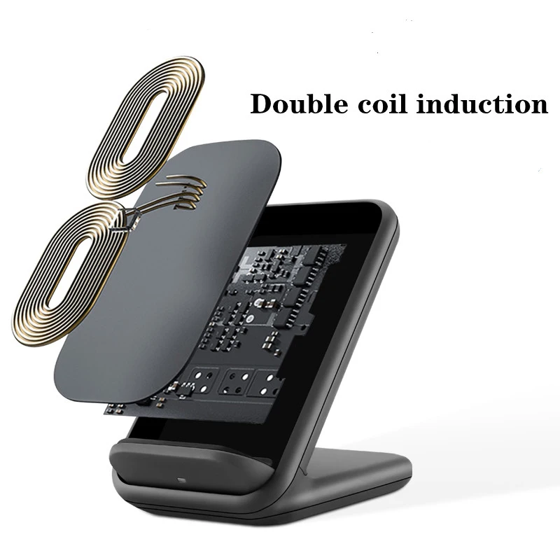 Оригинальное Беспроводное зарядное устройство Samsung подставка Быстрая Зарядка Qi