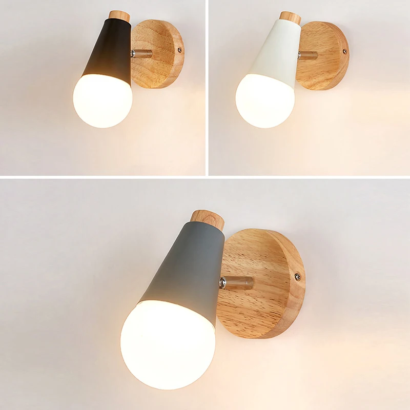 Новый Макарон Настенные светильники прикроватный Настенный светильник