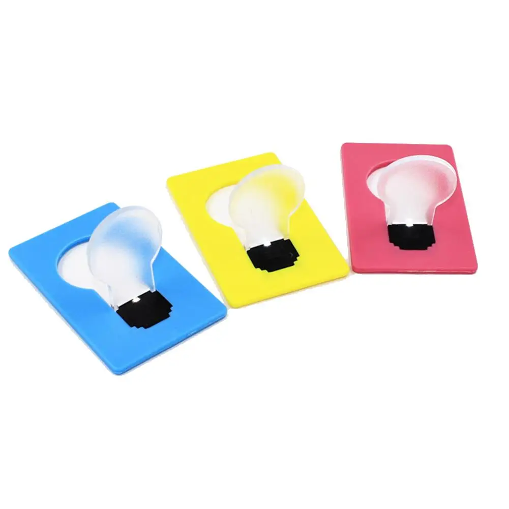 Мини Портативный Карманный Кошелек складной светодиодный светильник для карт