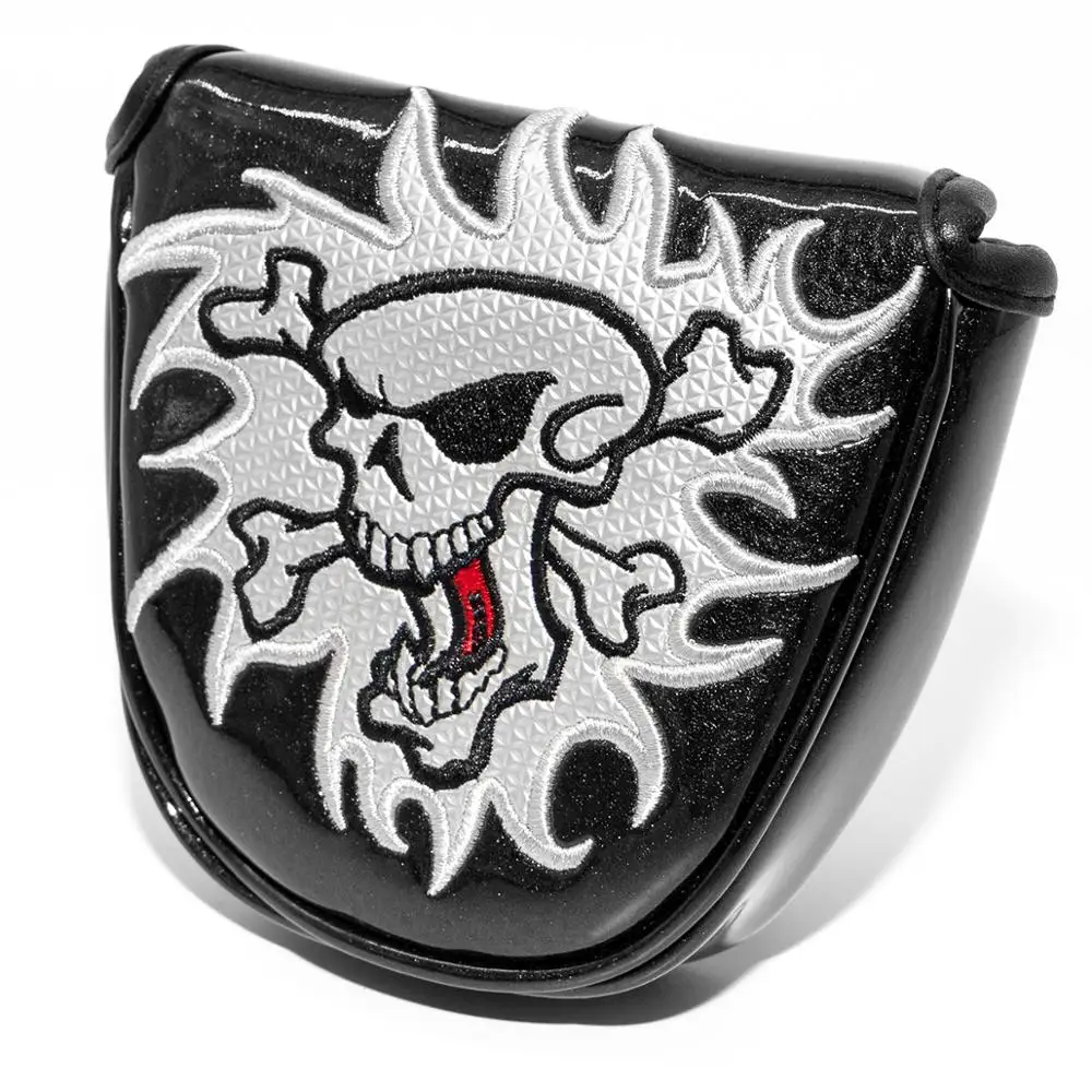 Чехол для клюшки гольфа искусственная кожа с вышивкой 4 цвета | Спорт и