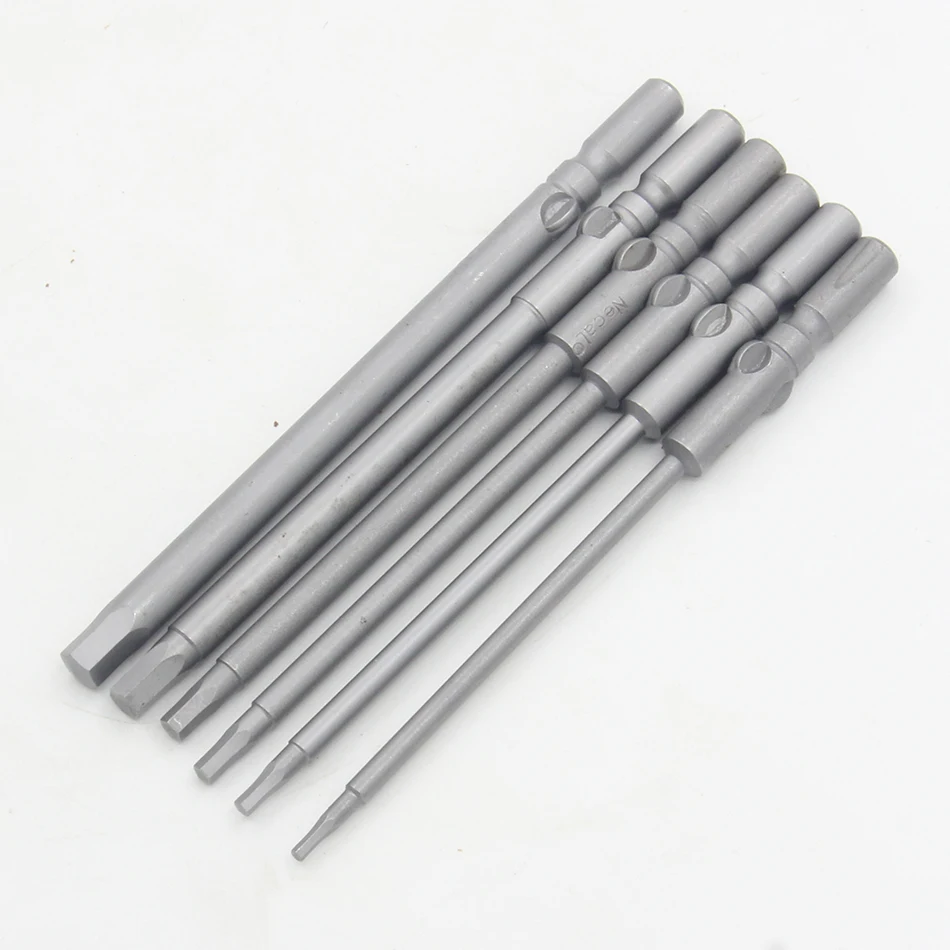 Магнитная шестигранная отвертка 1 шт. 802 дюйма 6 мм с круглым хвостовиком приводом