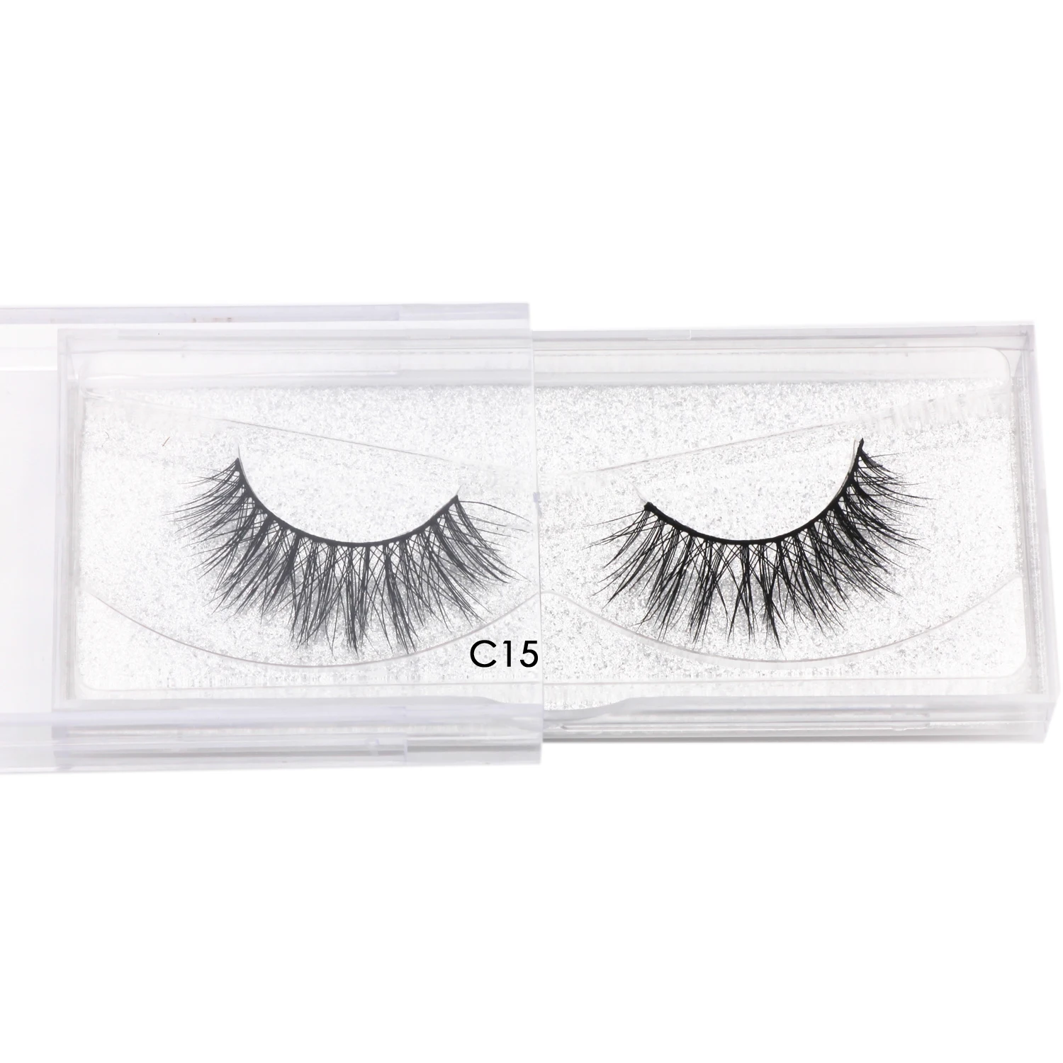 Накладные ресницы из норки 5D 100 пар бесплатная доставка эффектные 3D объемные