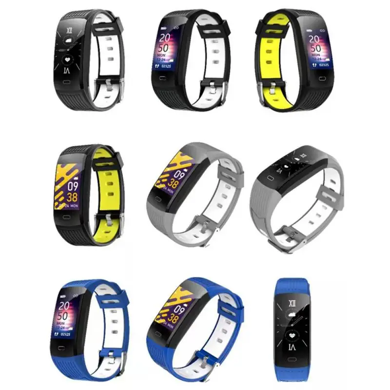 

Smart Sport Band Fitness Tracker Pedometer Heart Rate Monitor Blue tooth Smartband Bracelets for Men Women
