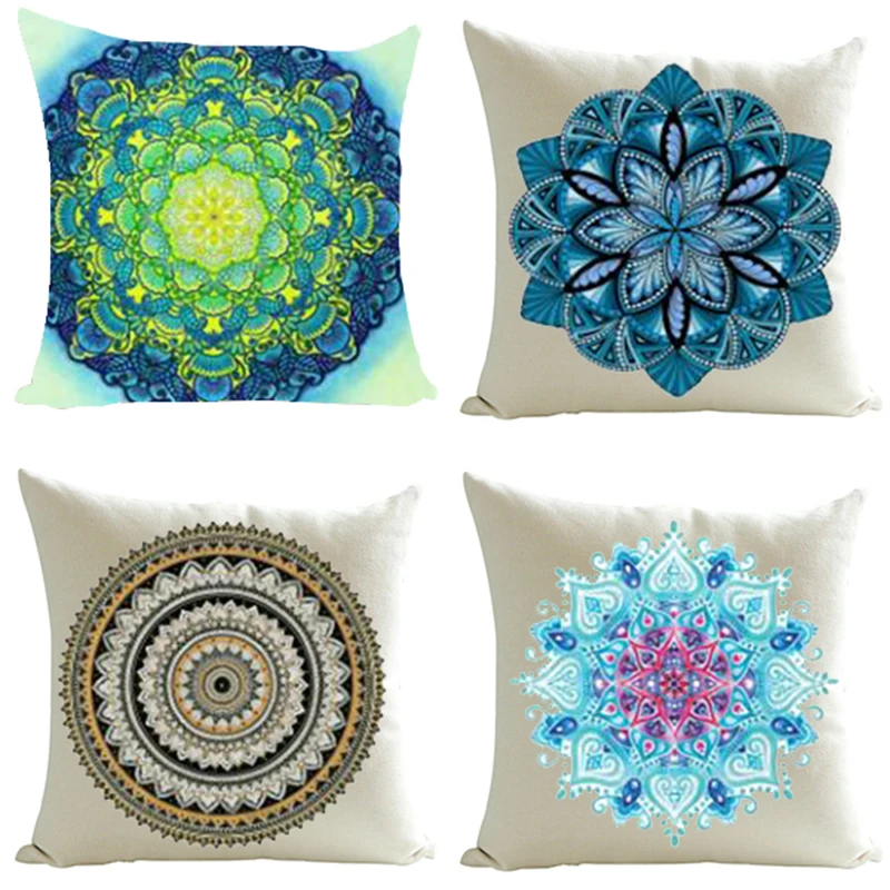 Наволочки в богемном стиле геометрические домашние декоративные наволочки