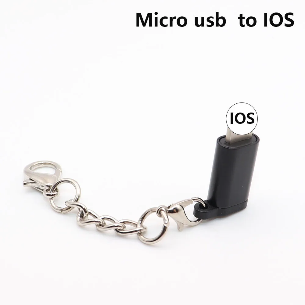 Micro USB к L 8 Pin/type-c/usb3.0 кабель зарядного устройства конвертер адаптер для iPhone и Android и type-c зарядное устройство - Цвет: E