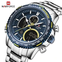 naviforce men watch luxury brand sport style watches mens chronograph quartz wristwatch male waterproof clock relogio masculino