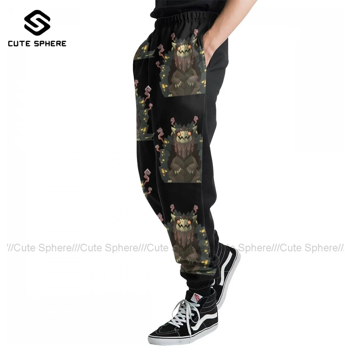 

Monster Hunter Sweatpants Polyester Cheap Joggers Cozy Male Running Casual Pants