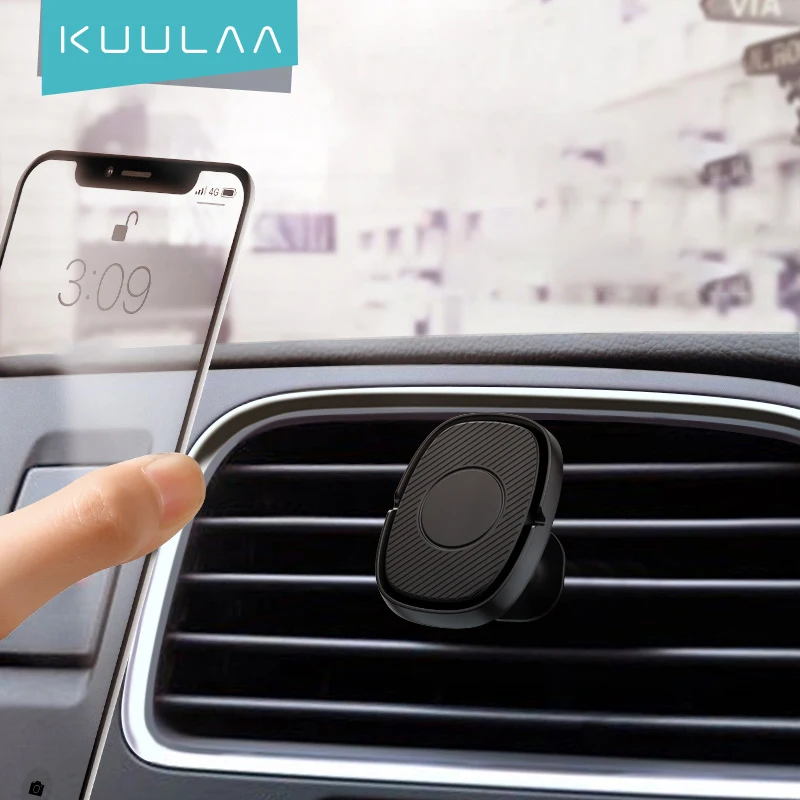 Автомобильный держатель для телефона KUULAA магнитный на вентиляционное отверстие