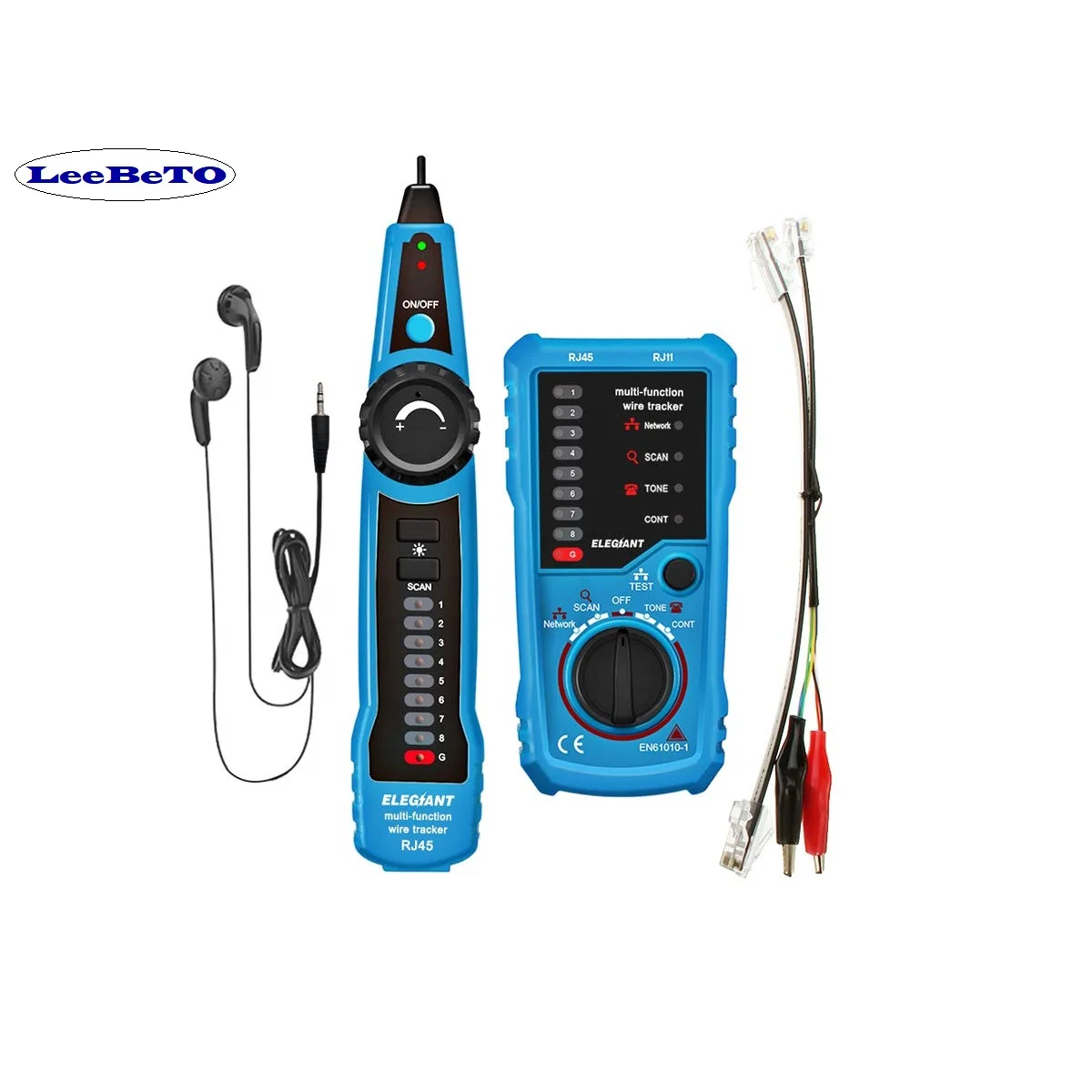FWT11 RJ11 Cat5 Cat6 RJ45 телефонный провод трекер локальной сети Ethernet кабельный тестер
