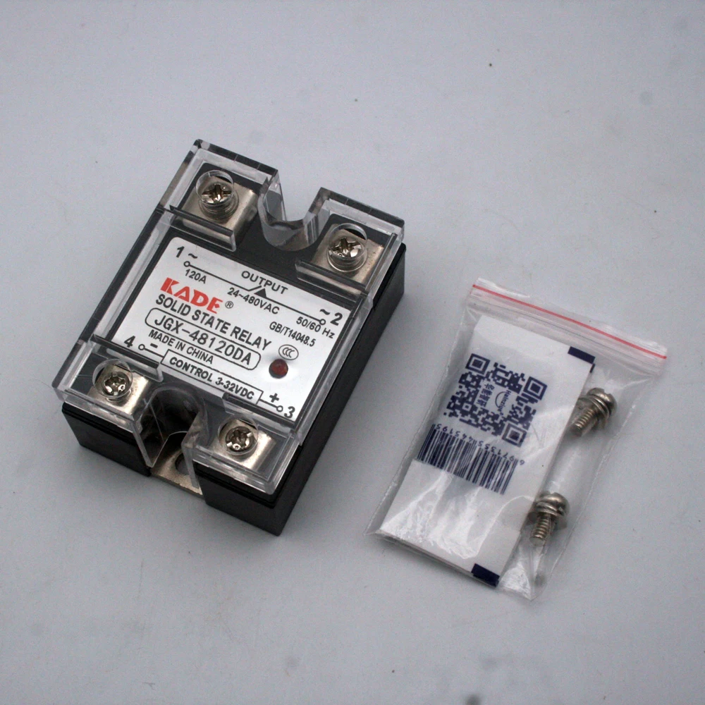 Jgx-120DA / 150DA DC controlled AC SSR single phase solid state relay with plastic dust cover | Обустройство дома