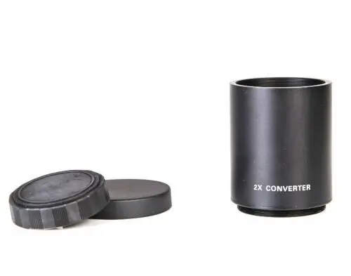 Jintu 2X телеобъектив для Bower& Vivitar 650-1300 мм 500 мм и JINTU 420-800 мм телефото зум-объектив с чехлом