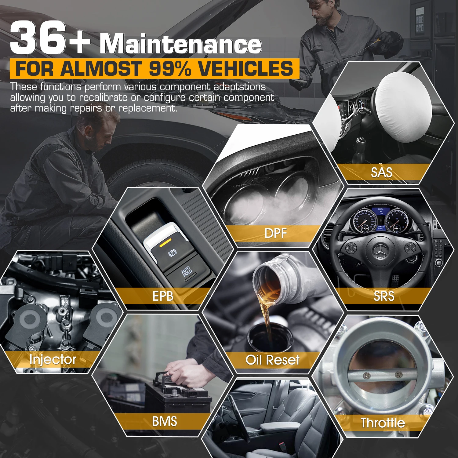Autel Maxisys EliteII OBD2 сканер J2534 ECU Программируемый считыватель кодов Сканер