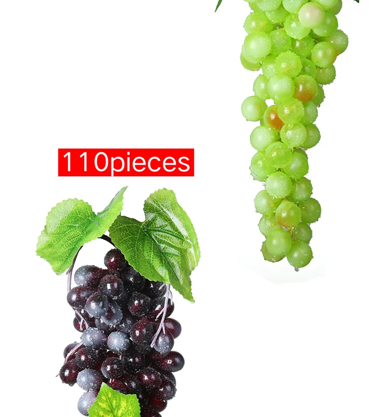 CHENCHENG искусственные фрукты, 1 шт., искусственный виноград, сделай сам, пластиковые искусственные фрукты, Рождество, украшение для дома, свадьбы, имитация фруктов