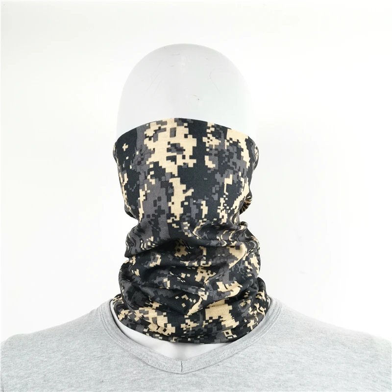 Камуфляжный волшебный шарф для головы Охотничья маска лица цифровая армейская