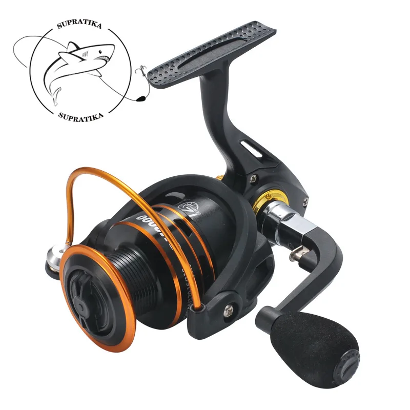 

Катушка спиннинговая, 5,2: 1/12 шарикоподшипников, Графитовая