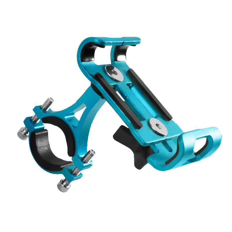 Металлический держатель для телефона на мотоцикл и велосипед нескользящий