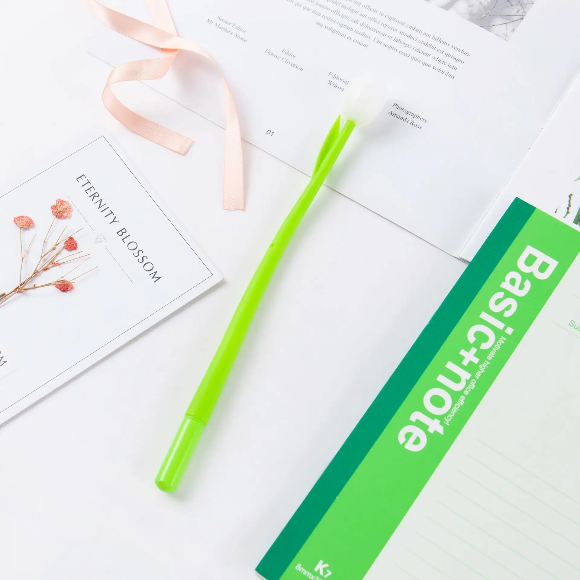 1 шт./комплект из 3 предметов 5 шт. милые меняющие цвет в форме тюльпана от гелевая