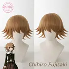 Anihutchihiro Fujisaki парик для косплея данганронпа парик для косплея для женщин синтетические термостойкие волосы Fujisaki Chihiro