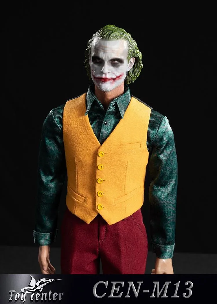 Игрушечный центр 1/6 Джокер красный костюм одежда брюки набор моделей F12 дюймов
