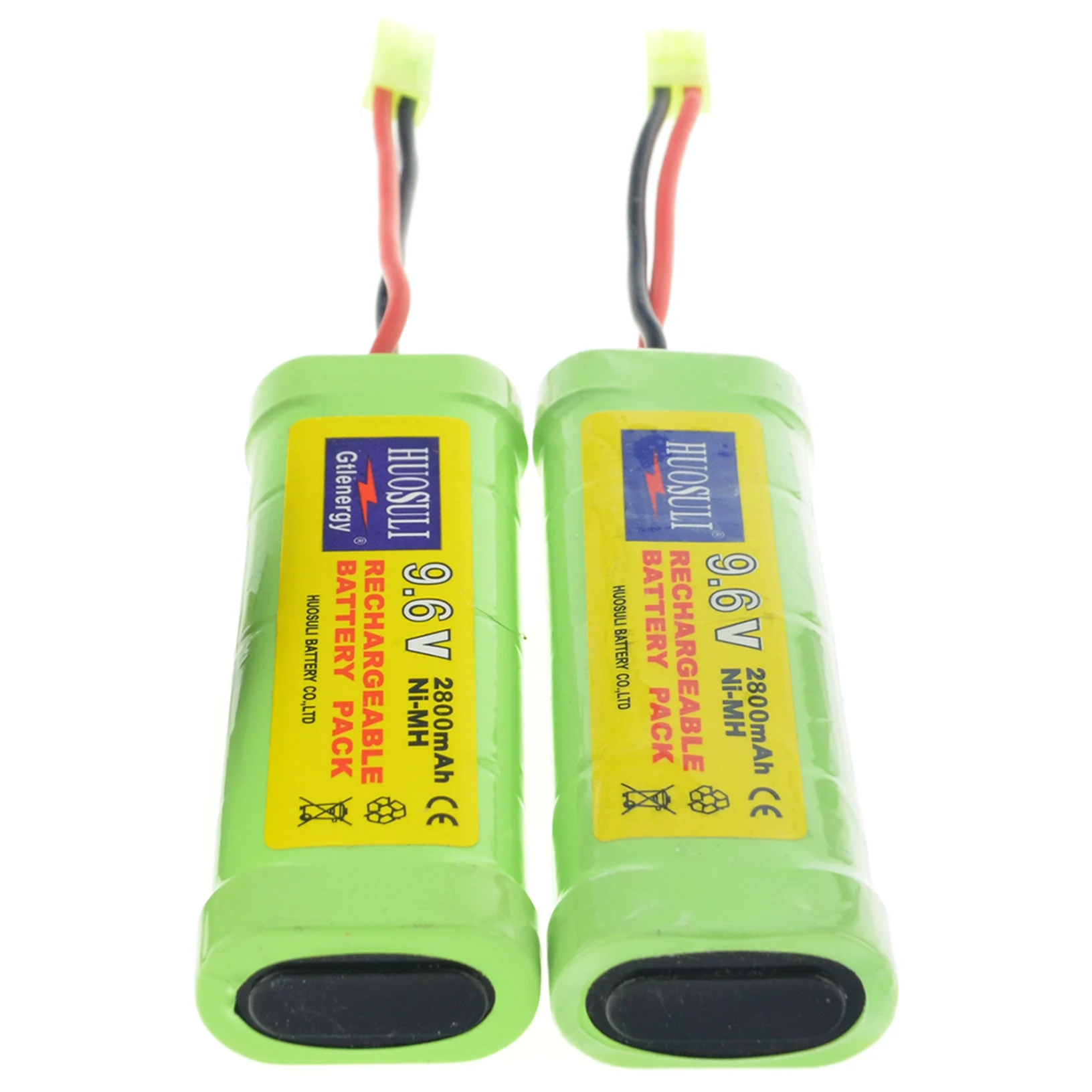 2шт 9 6 V NiMH 2800mAh Аккумулятор RC Танк автомобиль страйкбол | Электроника
