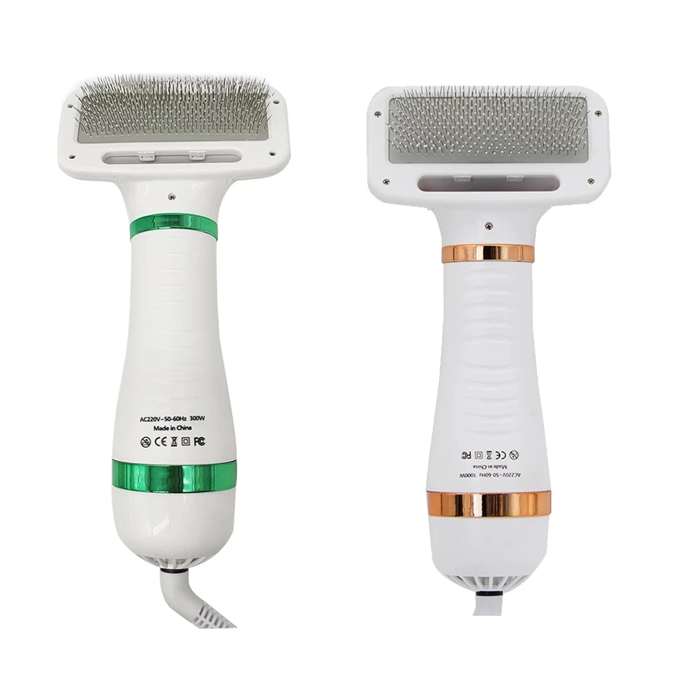 

2-In-1 Portable Pet Dog Dryer Dog Hair Dryer And Comb Brush Pet Cat Hair Comb Dog Hair Blower Low Noise DFK889