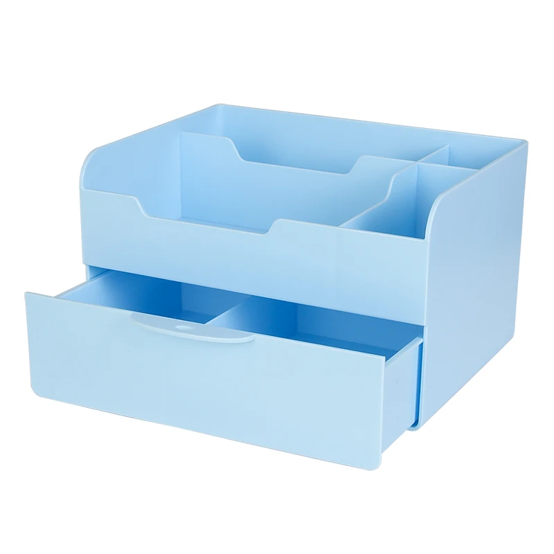 

ECOCO Home Drawer Storage Box Organizer Tabletop Cosmetics Storage Case Multifunctional Storage for Kitchen Living room Bedroom