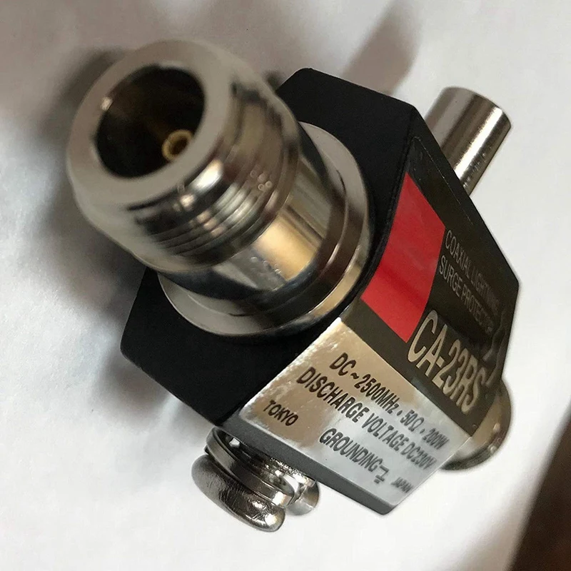 

Ca-23Rs Pl259 So239 Radio Connector Adapter Repeater Coaxial Antenna Surge Protector