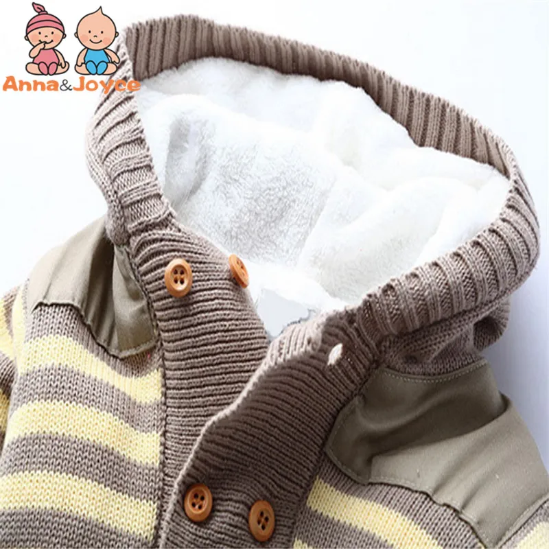 Теплый мягкий детский комбинезон с рождественским оленем Сезон осень зима