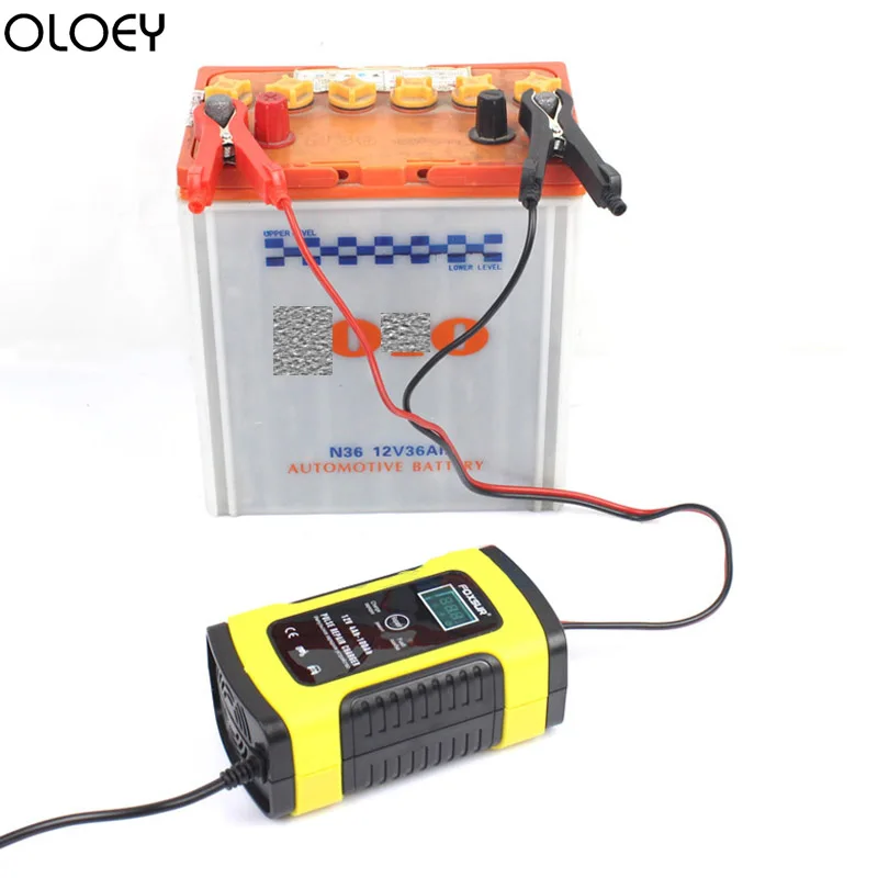 Зарядное устройство для аккумулятора авто 12 В 6А автоматическое автомобильное