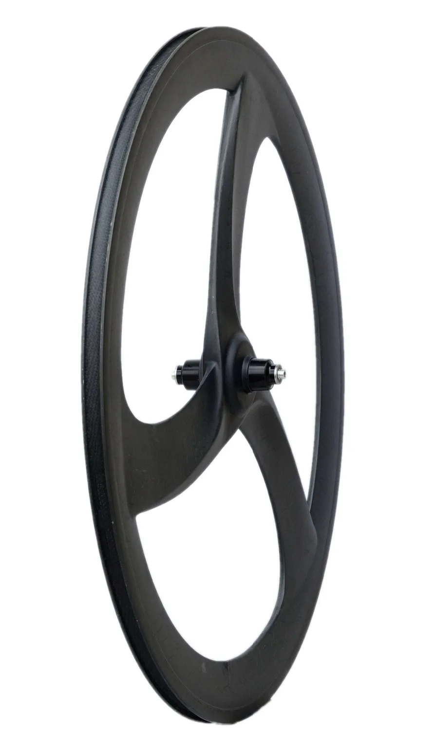 700C tri-Карбоновые колеса со спицами 56 мм clincher фиксированная Шестерня 3 спиц