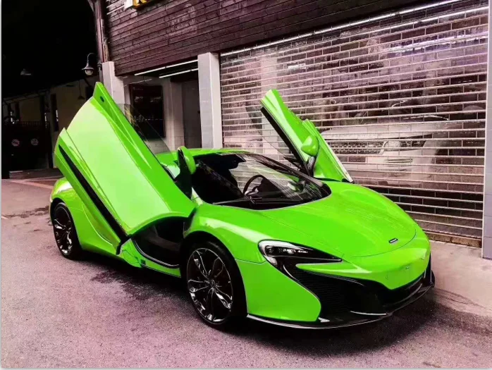 

High quality dry carbon fiber front bumper lip front lip for suitable for mclaren 650s