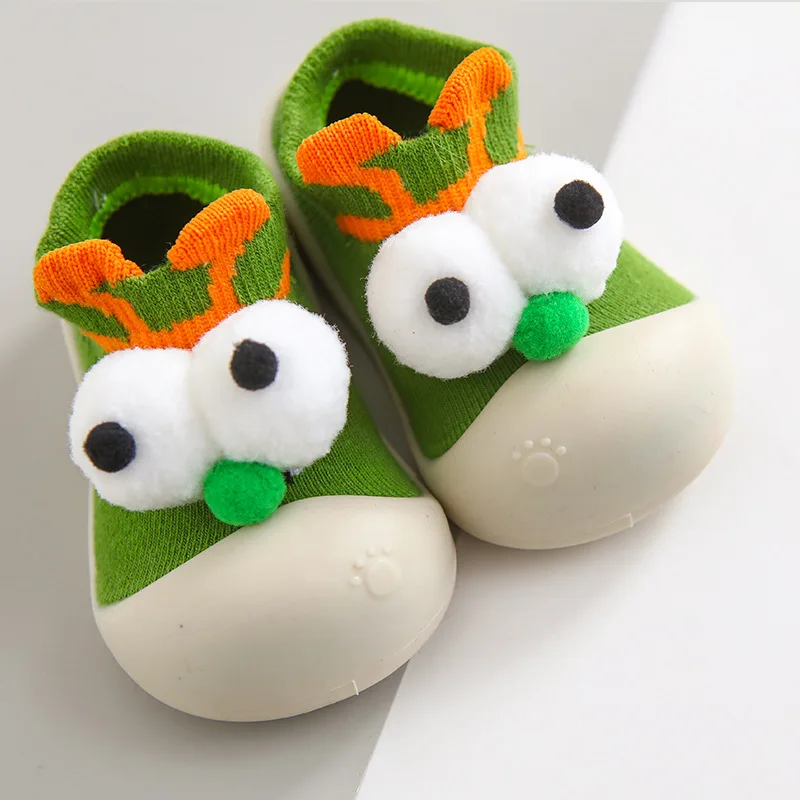 Новинка детские носки обувь для дома и помещения осенне-зимняя теплая малышей
