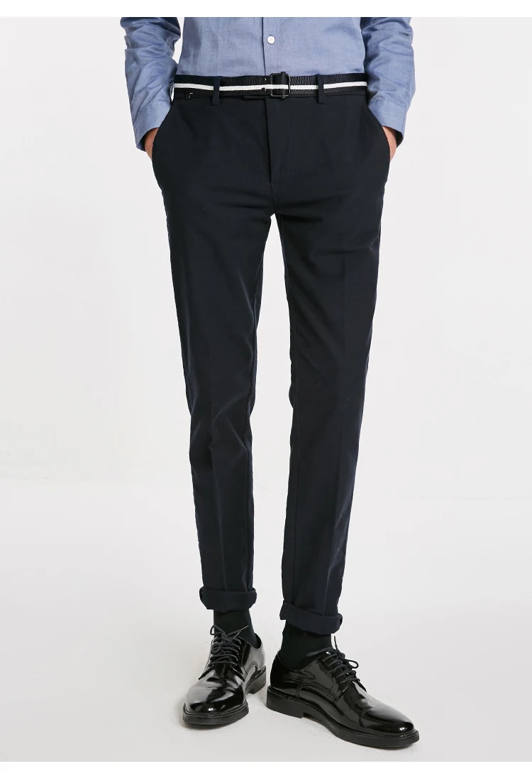 JackJones мужские деловые Умные повседневные Узкие повседневные брюки 218414528