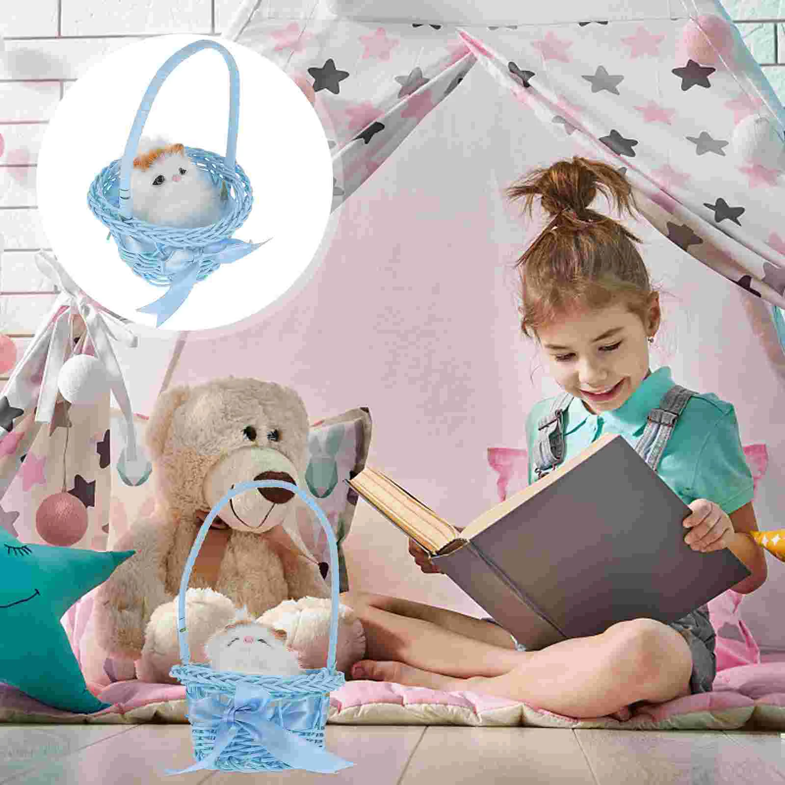 

Имитация корзина для кошек искусственный мех реалистичное Мягкое Животное подарок