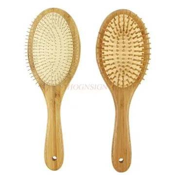 Custom Comb Wood Needle Steel Needle Bamboo Airbag Air Cushion Scalp Massage Comb Health Hair Hair Wooden Comb Sale