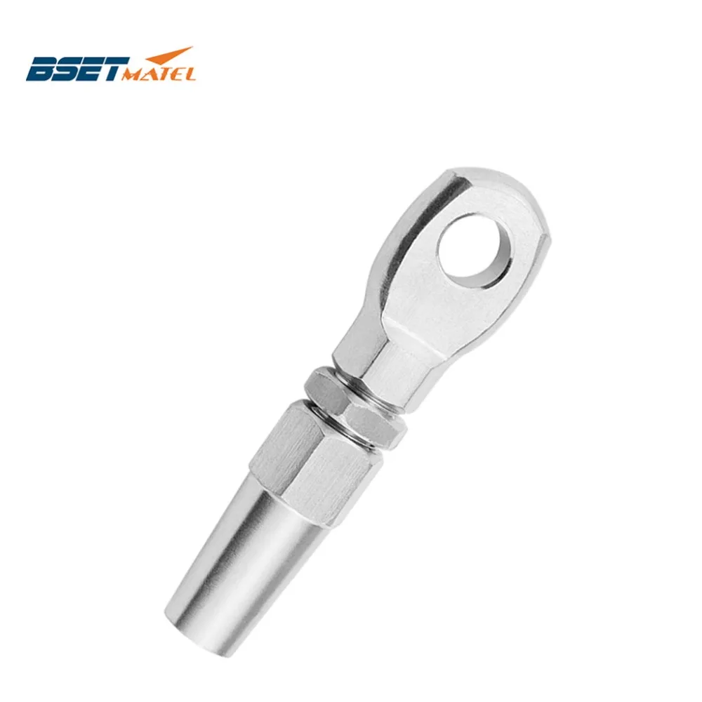 Морской класс 316 нержавеющая сталь 5 мм бесшаговый глазчатый терминал кабельная